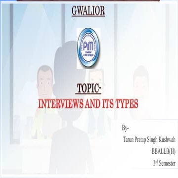 Business Communication- Interview and its types