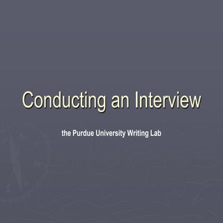 Interview as a qualitative method