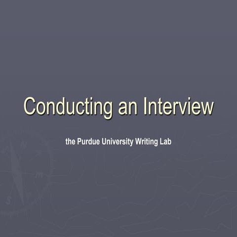 Interview as a qualitative method