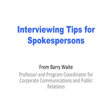 Field guide to interview: HCD method | PPTX