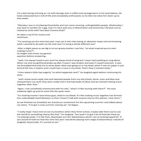 Short Stories for Teenagers First Chapter