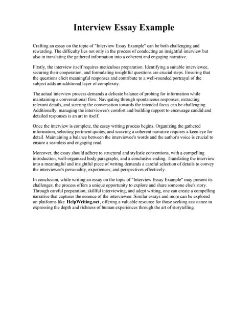 Writing An Interview Essay.pdf