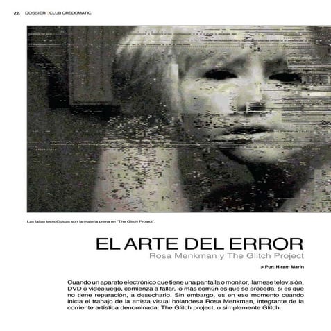 Interview for mexican creditcard magazin 'club credomatic'