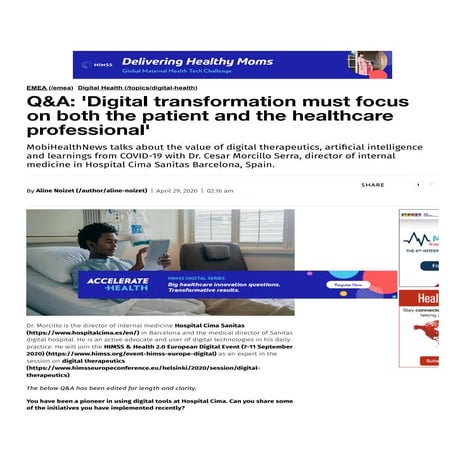 Enhancing Critical Care with Remote Monitoring and Telemedicine | PDF