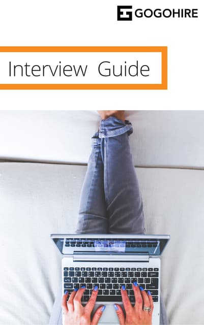 Interview guide - Gogohire