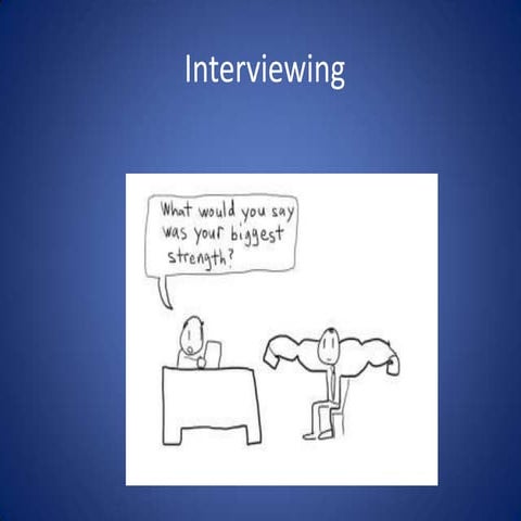 Interviewing