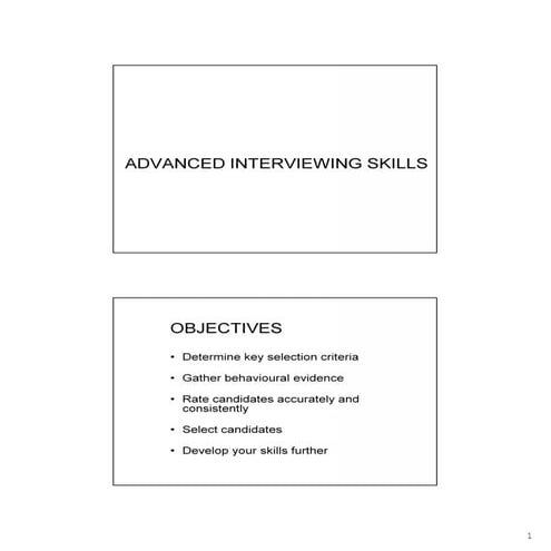 Notes On Candidate Selection Forms | DOC
