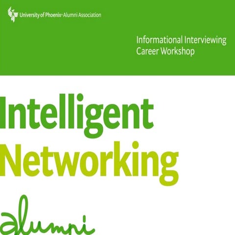 Intelligent Networking