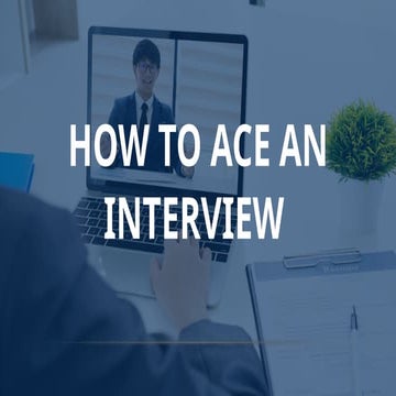 Comprehensive Guide to Acing Job Interviews Successfully | PPTX