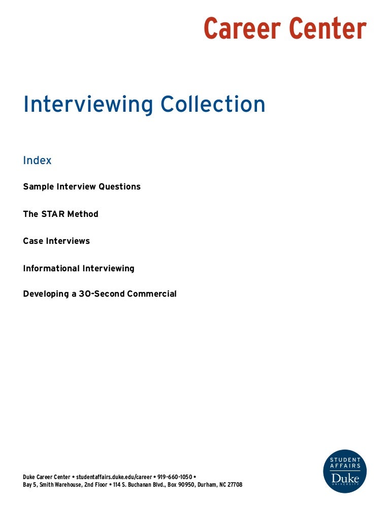 interviewing collection