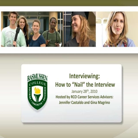 How to Nail the Interview