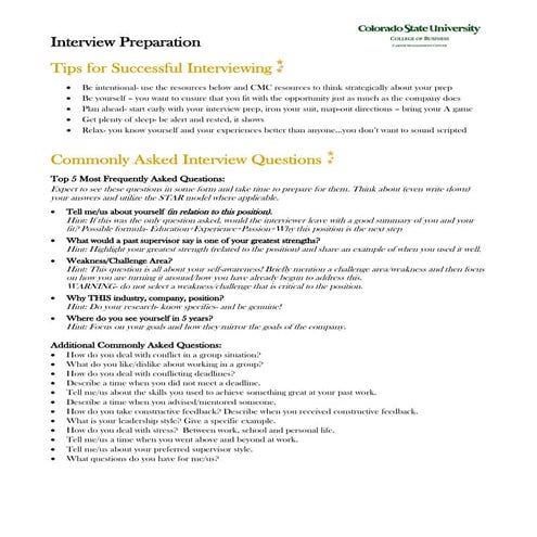 Interviewing resource guide by Alison Dadow