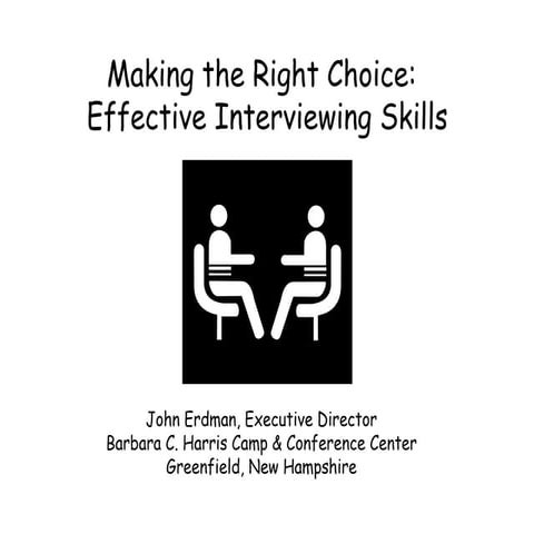 Interviewing Skills
