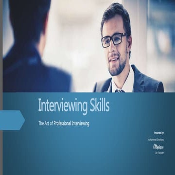 Interviewing Skills for HR Team