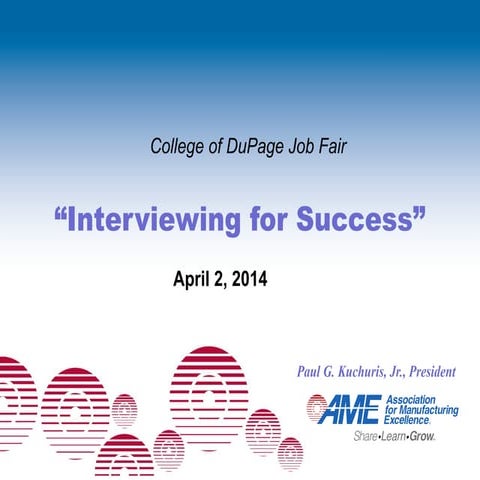 Interviewing for Success