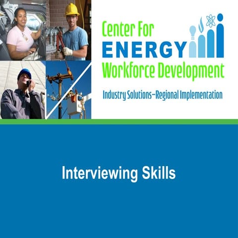 Interviewing Skills Presentation for interview