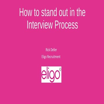 Floss UK 2015 - Interview Techniques 