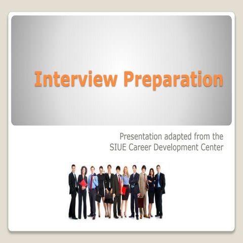 Interview Preparation