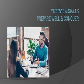 Interview Preparation for freshers and interns