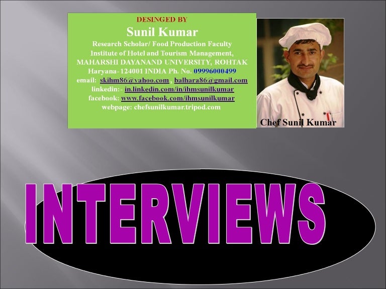 Interview questions