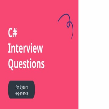 Interview questions for 2 years exprience by Talent Titan.pptx
