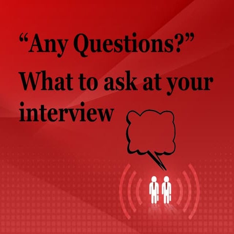 Interview questions to ask