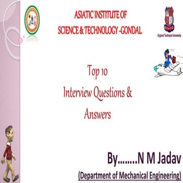 Interview Questions and Answers 