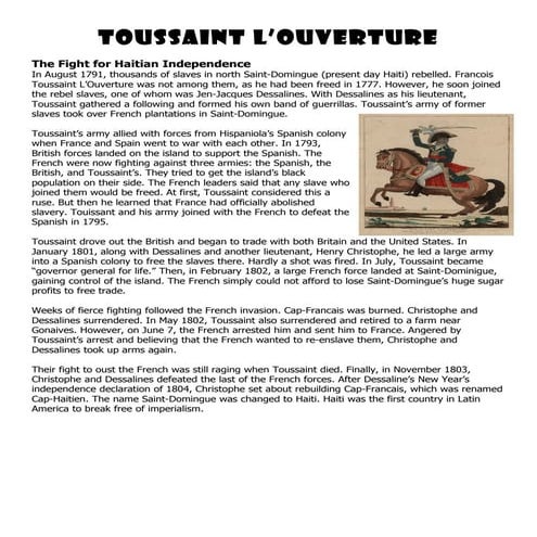 Interview shuffle reading