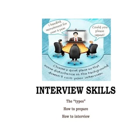 Interview skills 18 february 2015 (2)