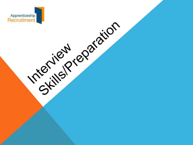 Interview Skills/Preparation