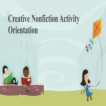 creative nonfiction - interview story.pptx