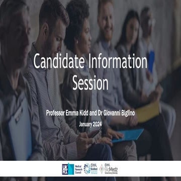 Candidate Information Session 2024 Pptx