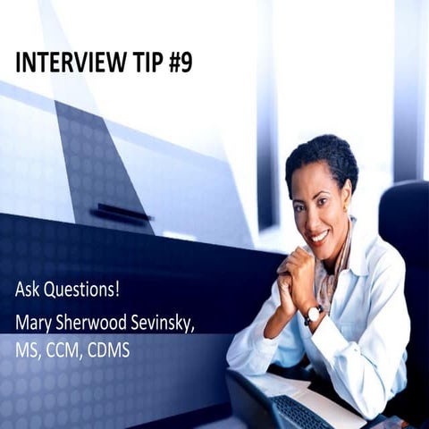 Interview tip #10 watch your body language
