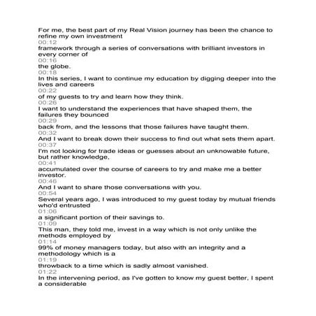 Interview with Anthony Deden