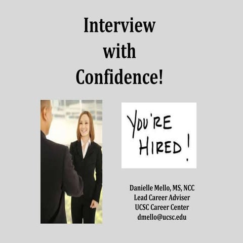 Interview with Confidence 