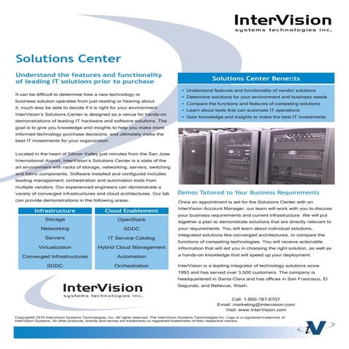 InterVision Solutions Center
