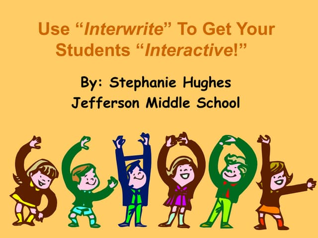 Interwrite training