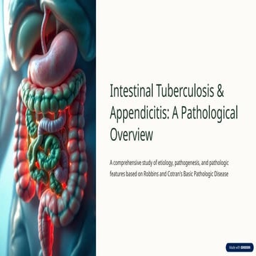 Comprehensive Pathological Overview of Intestinal Tuberculosis and ...