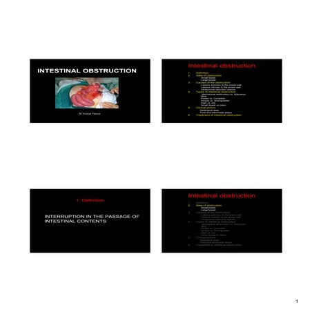 Radiological Imaging of Small-Bowel Obstruction | PDF