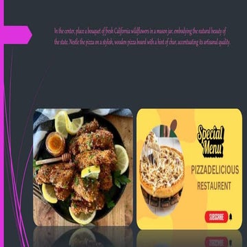 california pizza | PPTX