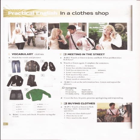 In the clothes shop | PDF