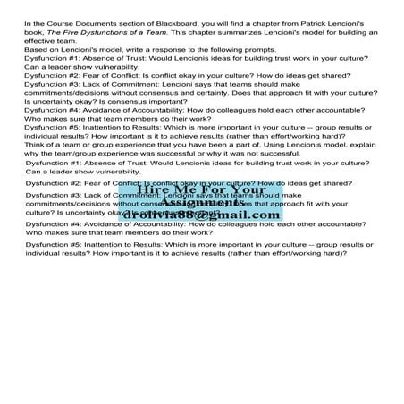 In the Course Documents section of Blackboard you will find.pdf