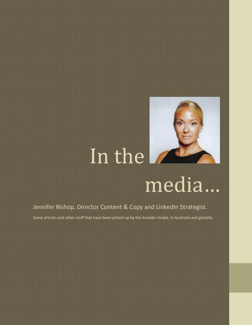 In the media
