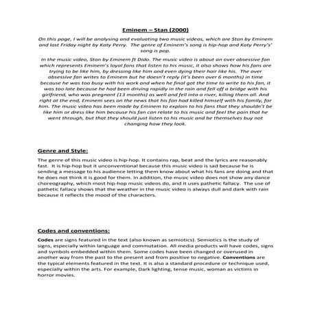 In the music video   media 