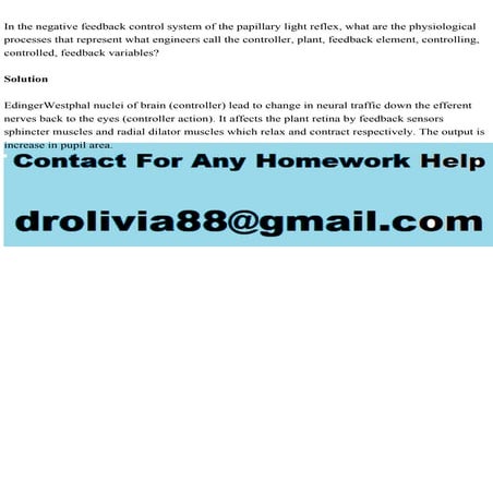 In the negative feedback control system of the papillary light refle.pdf