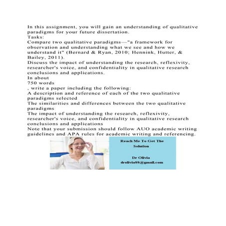 Qualitative DissertationsTasks Visit The Argosy University O docx