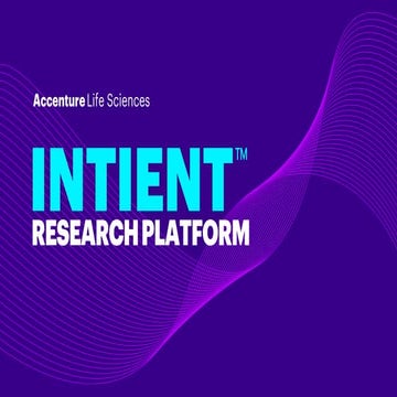 Accenture’s INTIENT Research Platform