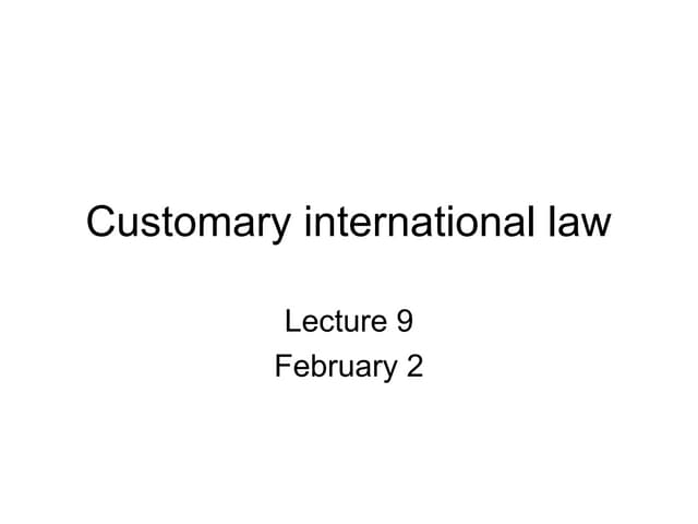 public International for student 4-9.ppt