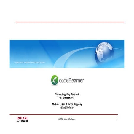IntlandSoftware: codeBeamer 6.0 + Requirements Management 
