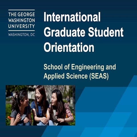 International Graduate Student Orientation 2015-2016